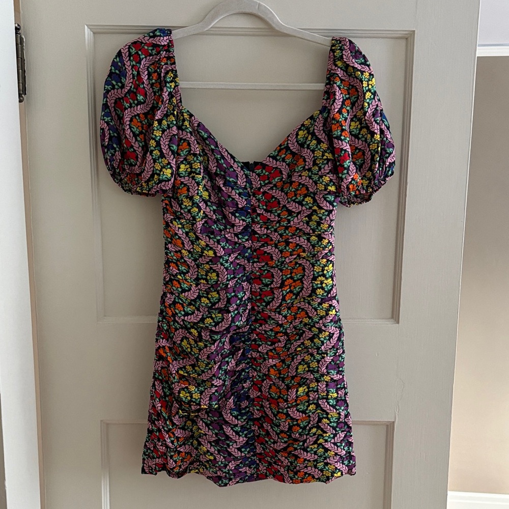 Rhode Floral Puff Sleeve Dress